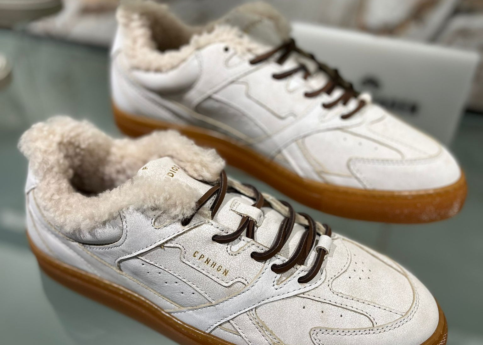 COPENHAGEN STUDIO - MEN VINTAGE TEDDY CREAM