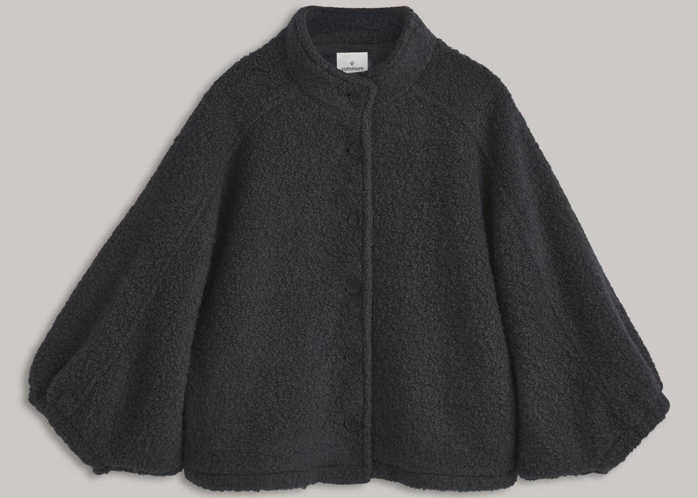SUMMUM - CAPE JACKET BOUCLE