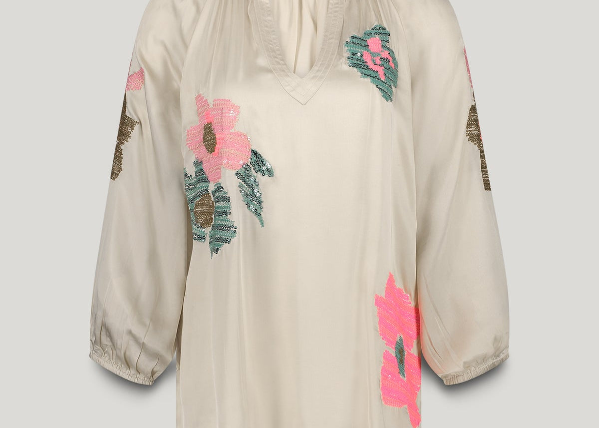 SUMMUM - GLANZENDE A-LINE TOP
