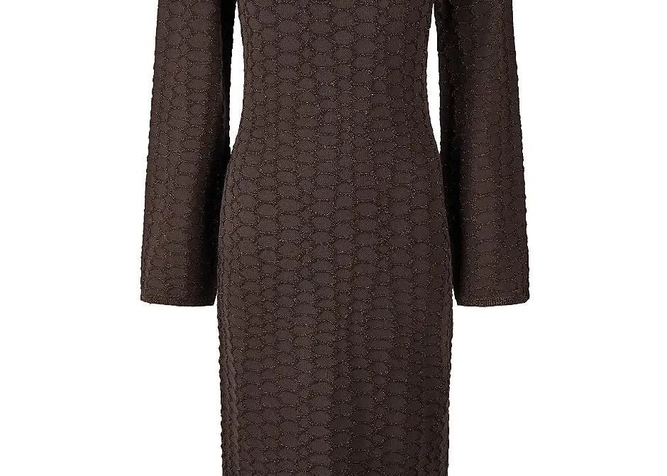 MARC AUREL - DRESS CROCODILE JACQUARD