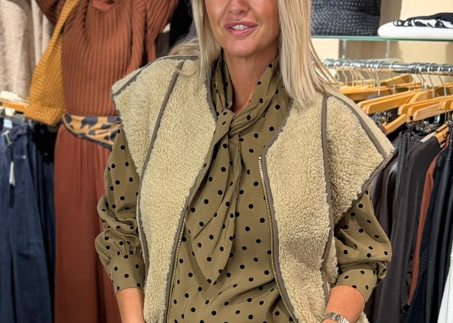 SUMMUM - GILET TEDDY