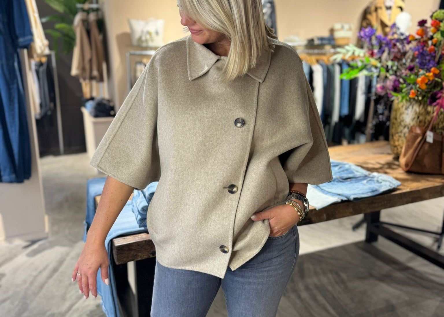 STUDIO AR - AVY WOOL BLEND