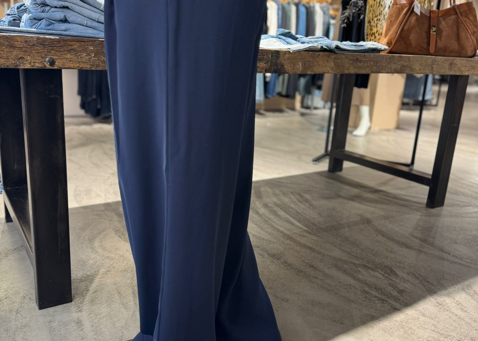 SUMMUM - TROUSERS FLUID INSEAM ca 82cm