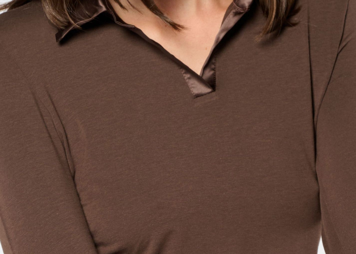 OROBLU - POLO SHIRT LONG SLEEVE